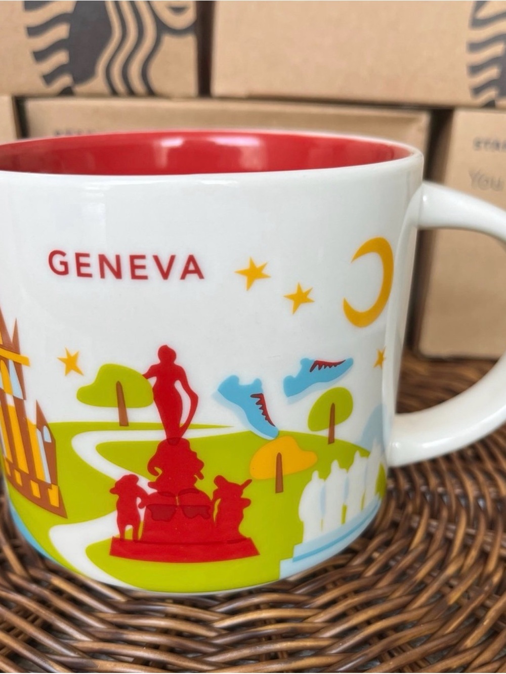 Starbucks You Are Here GENEVA🇨🇭 mug